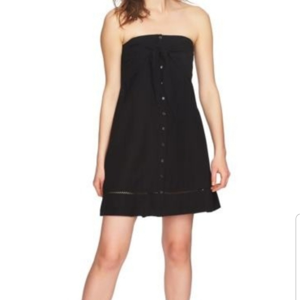 1 State XS Dress Black New With Tags. Adorable!